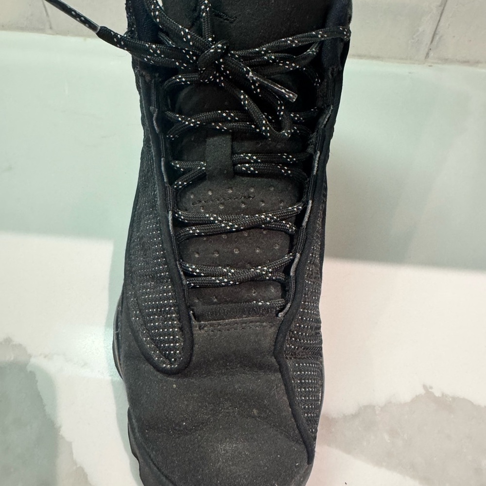 Black Jordan 13s - Picture 10 of 16